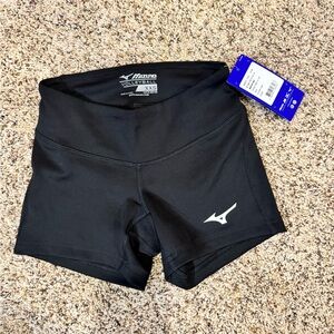 Mizuno Women's Black Athletic Shorts